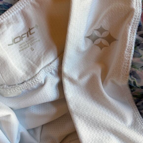 JoFit Floral Mesh Layered Athletic Skort Tennis Golf Pickleball size S - Picture 3 of 8